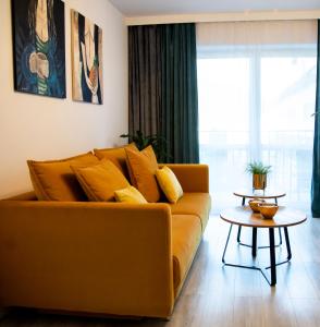 Część wypoczynkowa w obiekcie APARTAMENT BIESZCZADY