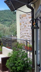 A balcony or terrace at The Old Mansion