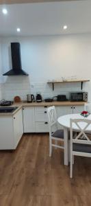 Kuchyň nebo kuchyňský kout v ubytování Ubytování v soukromí - Apartmán MERAN