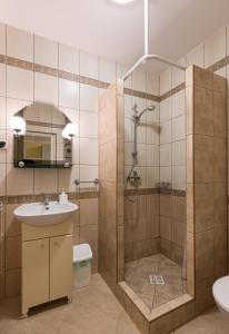 Łazienka w obiekcie Apartamenty Barakuda