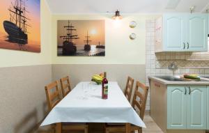 Kuchnia lub aneks kuchenny w obiekcie Apartamenty Barakuda