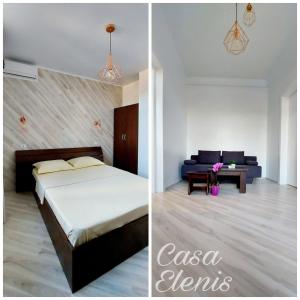 Postel nebo postele na pokoji v ubytování Casa ELENIS