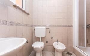 Koupelna v ubytování Apartman Justinić