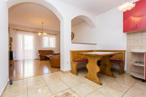 Posezení v ubytování Apartman Justinić