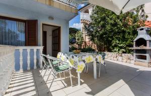 Balkon lub taras w obiekcie Apartman Ceković