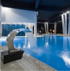 Bazén v ubytování Relax Apartman nebo v jeho okolí
