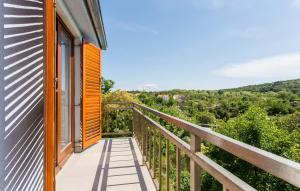 Balkon lub taras w obiekcie Apartman Ceković