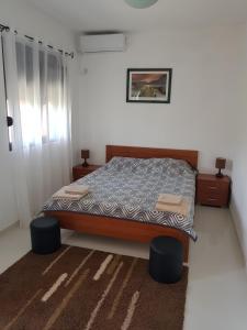Кровать или кровати в номере Villa Persik