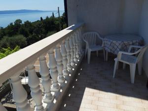 Balkón alebo terasa v ubytovaní Relax Ravni