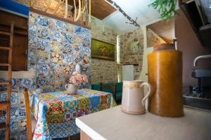 Kuchyň nebo kuchyňský kout v ubytování Le dimore di Talos Medea