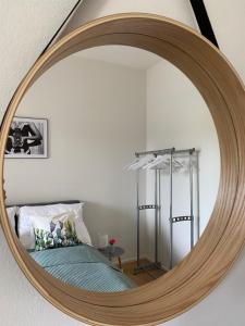 Posteľ alebo postele v izbe v ubytovaní Adria Villa Apartment