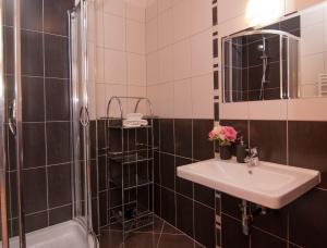 Kúpeľňa v ubytovaní Apartmany Sileas
