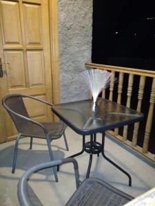 Ban công/sân hiên tại Guest house Babaka