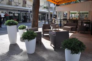 Restaurace v ubytování Hotel Susy - Ambienti rinnovati - direttamente su viale Dante e a due passi dal mare