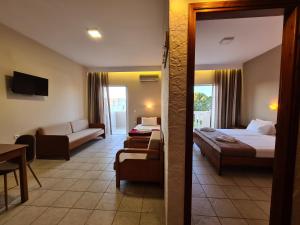 Postel nebo postele na pokoji v ubytování Abella Hotel