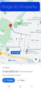 Ptičja perspektiva nastanitve Apartament Rycerski