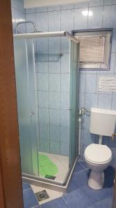 Koupelna v ubytování Apartmans Teodora, Star Dojran