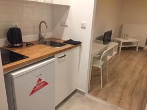 A kitchen or kitchenette at Studio Apartment