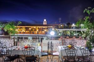 Restaurace v ubytování Hôtel Agnaou
