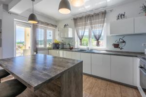 Køkken eller tekøkken på Villa Marta