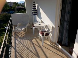 Balkón nebo terasa v ubytování Apartments Stevo Nikočević