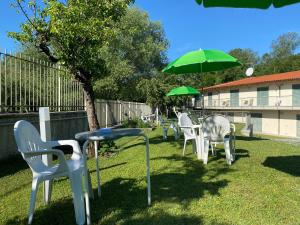 Zahrada ubytování B&B Oasi Vetoio