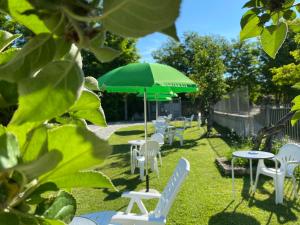 Zahrada ubytování B&B Oasi Vetoio