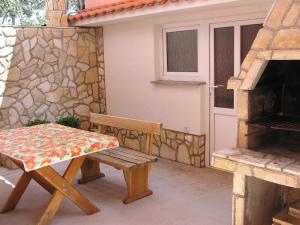 Patio nebo venkovní prostory v ubytování Apartman Justinić