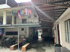 Hoone, kus hostel asub