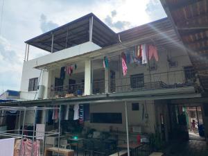 Hoone, kus hostel asub