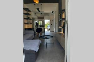 Posezení v ubytování Luxury 1 bedroom apartment in Ialysos