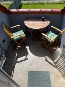 Balkón nebo terasa v ubytování Jahn Apartments