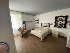 Postel nebo postele na pokoji v ubytování La Casa di Michele