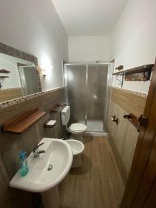 Koupelna v ubytování La Casa di Michele