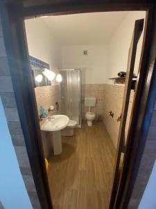 Koupelna v ubytování La Casa di Michele