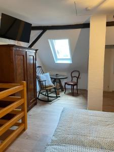 Posezení v ubytování Ferienhaus Kaliva