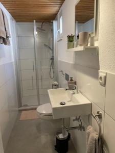 Koupelna v ubytování Ferienhaus Kaliva + 16 fotografií