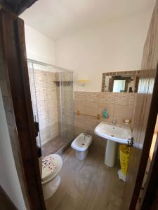 Koupelna v ubytování La Casa di Michele