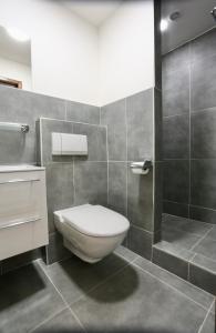 Koupelna v ubytování Pension Lesná