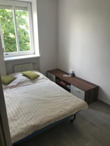Posteľ alebo postele v izbe v ubytovaní Apartament Grochowy - Poznań Stare Miasto