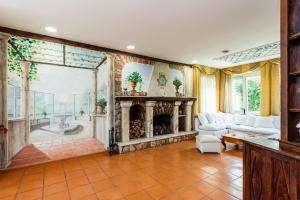 Posezení v ubytování Villa Simonetta