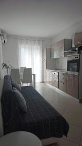 Kuchyň nebo kuchyňský kout v ubytování Apartments Matej & Irena