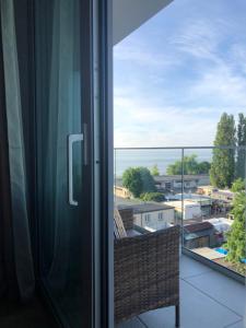Balkón alebo terasa v ubytovaní Balticus Apartament Premium