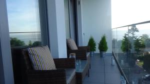 Balkón alebo terasa v ubytovaní Balticus Apartament Premium