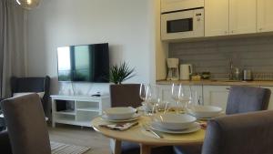 Kuchyňa alebo kuchynka v ubytovaní Balticus Apartament Premium