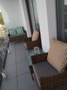 Posedenie v ubytovaní Balticus Apartament Premium