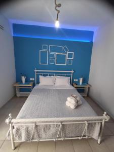 Poseidon Rooms客房内的一张或多张床位