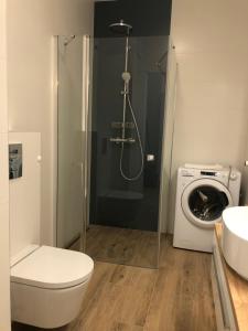 Kúpeľňa v ubytovaní Balticus Apartament Premium
