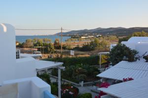 a view of the ocean from a house at ThalaSEA - village Antiparos in Antiparos