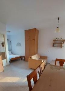 Posezení v ubytování C-view apartments